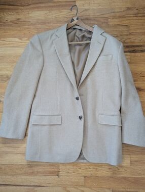 Mens Brooks Brothers Madison 1818 Camel Blazer